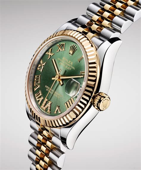 rolex oyster perpetual datejust 31 green price|rolex datejust 31mm price.